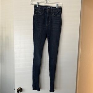Hollister Women's Navy Skinny Jeans